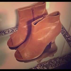 Aerosoles brown booties
